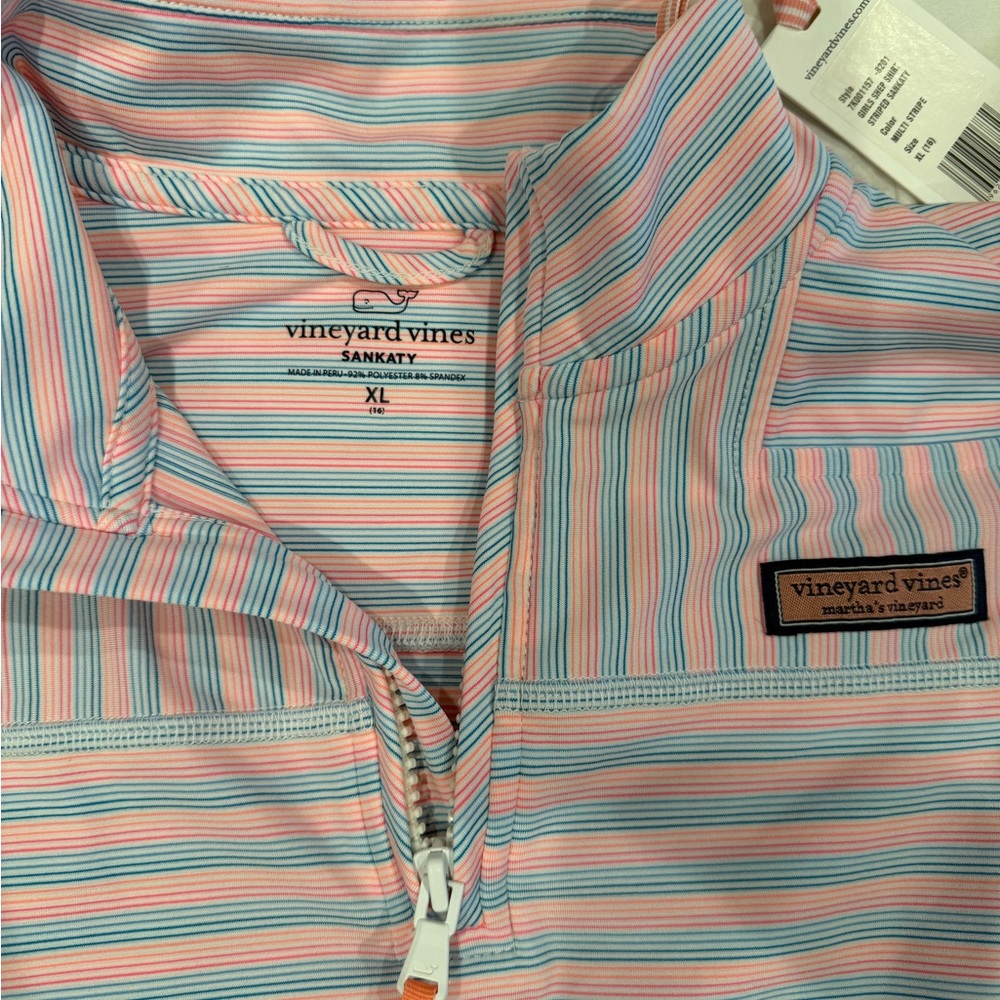Vineyard Vines Striped Pullover